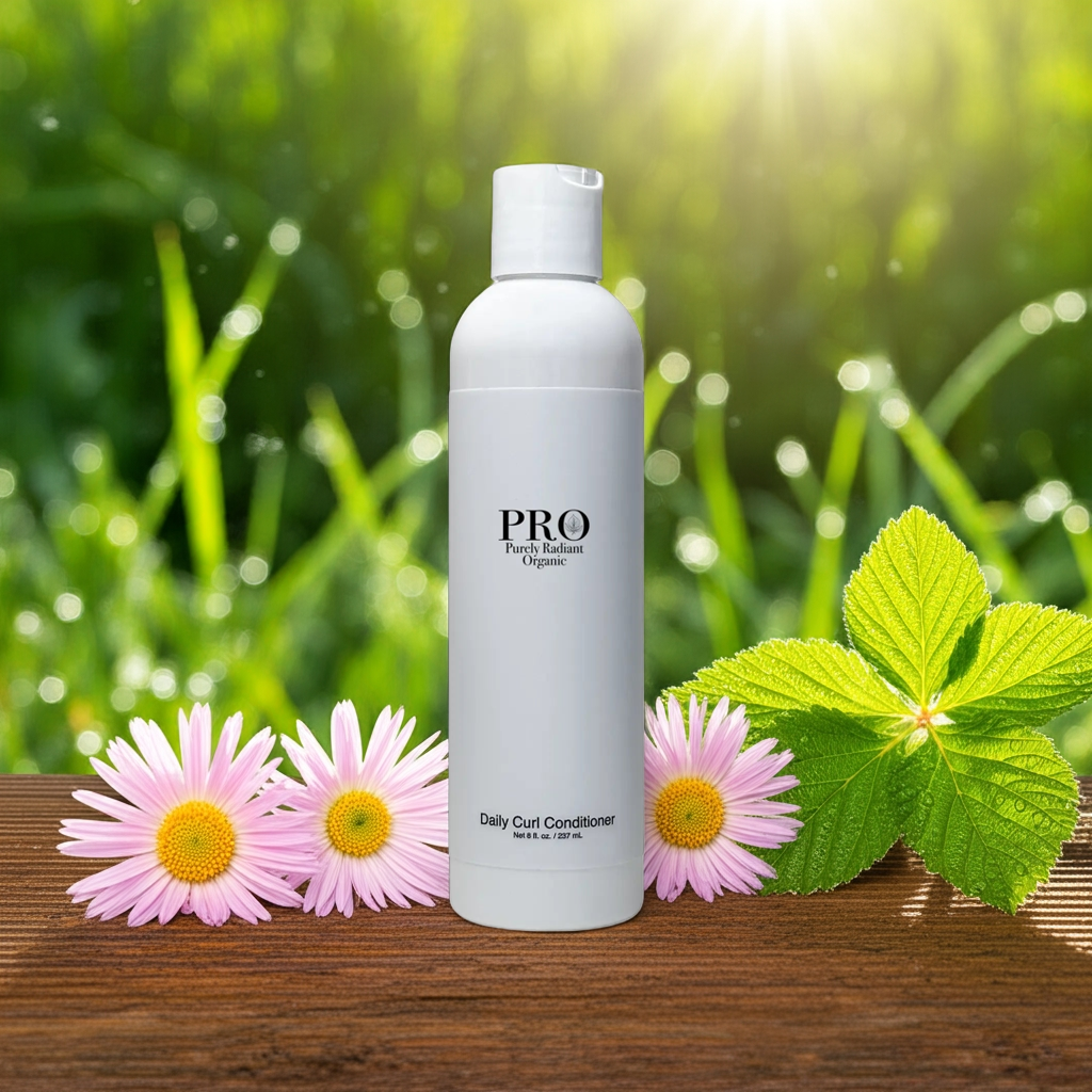 Daily Curl Conditioner – Luxury Organic Hair Care for Frizz-Free, Defined Curls | Purely Radiant Organic