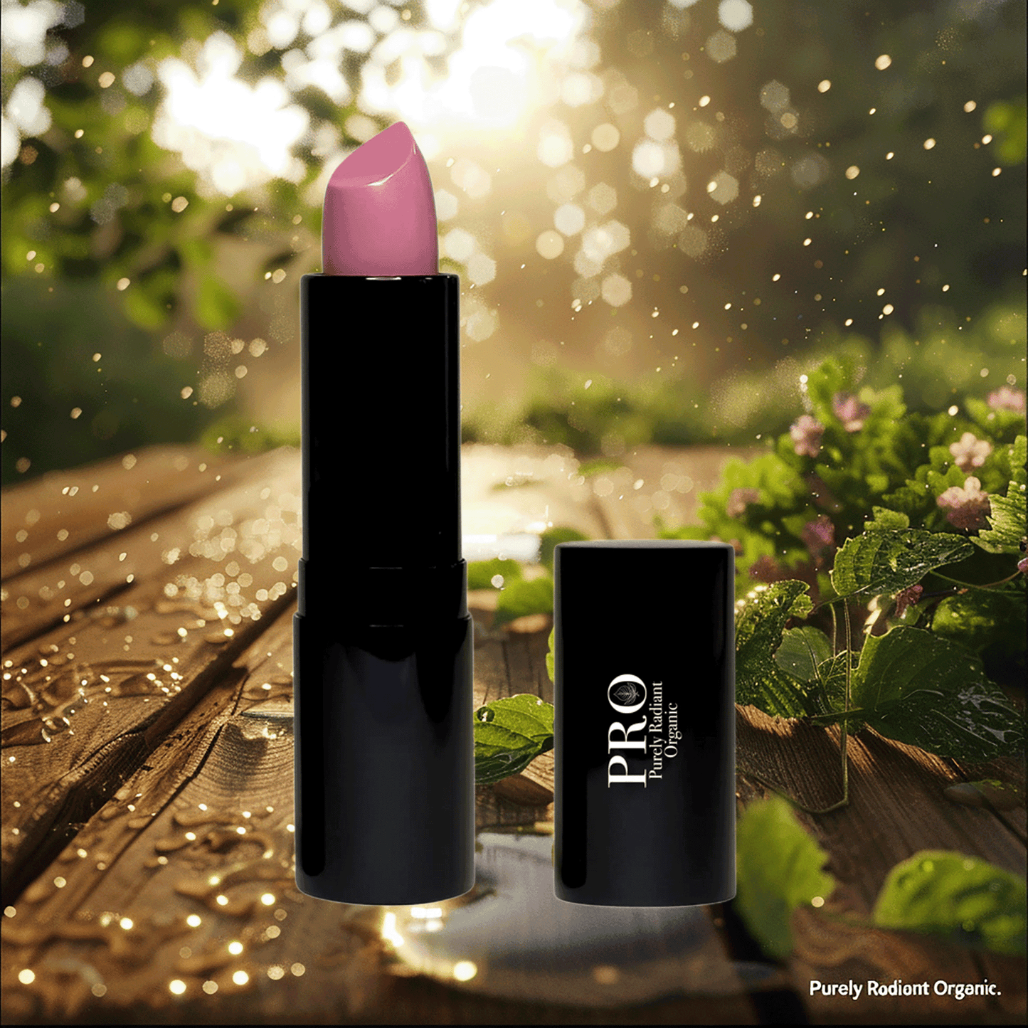 Elegant Precious Pink Argan Oil Hydrating Handmade Lipstick