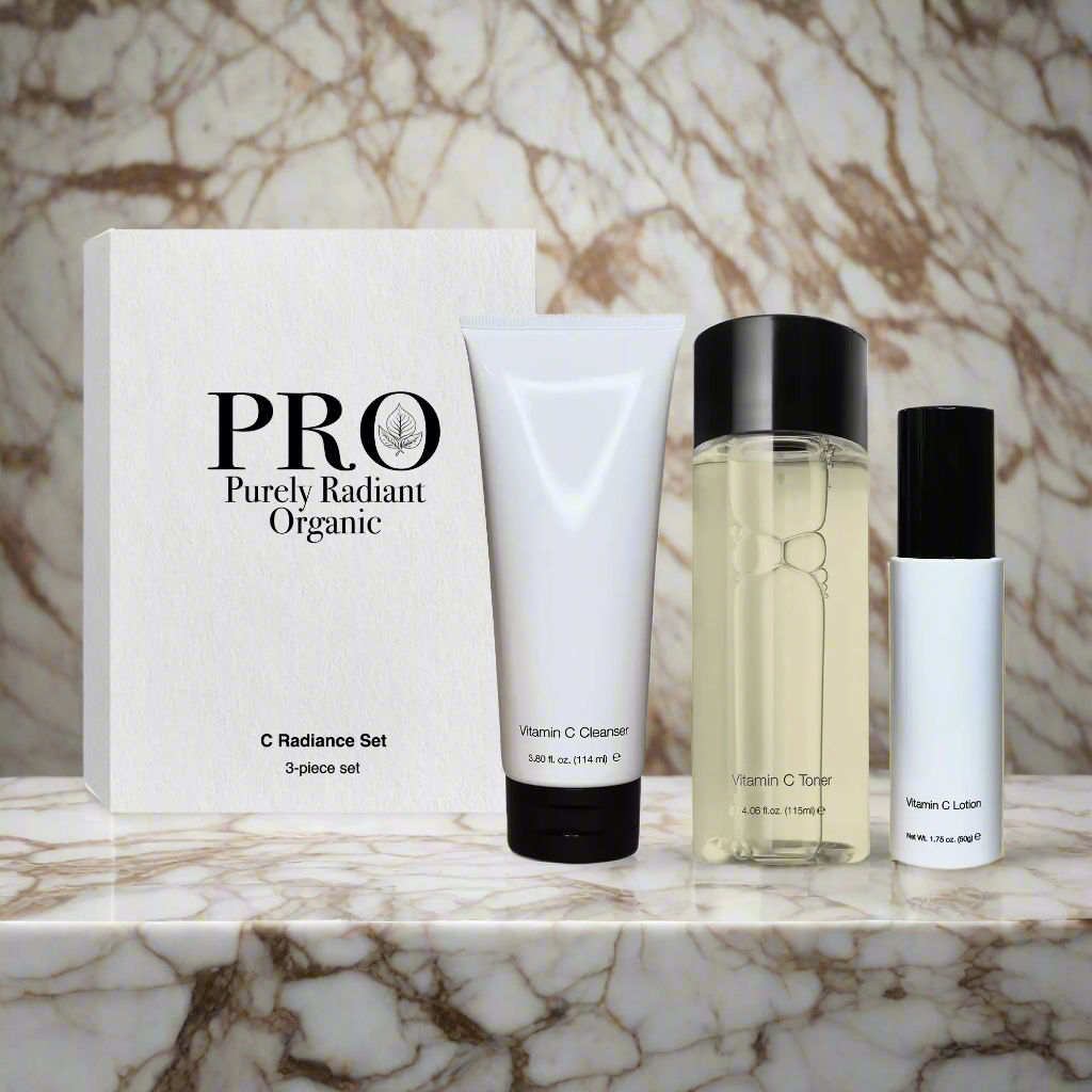 C Radiance Set – Brighten, Hydrate &amp; Glow Naturally | Purely Radiant Organic