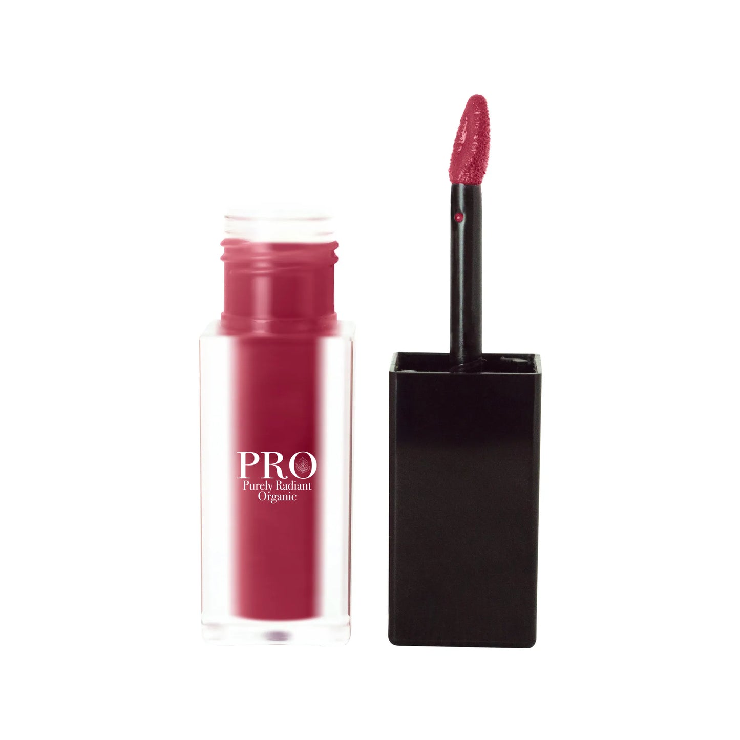 Get Flawlessly Matte Lips with Purely Radiant Organic's Deep Burgundy Matte Lip Stain