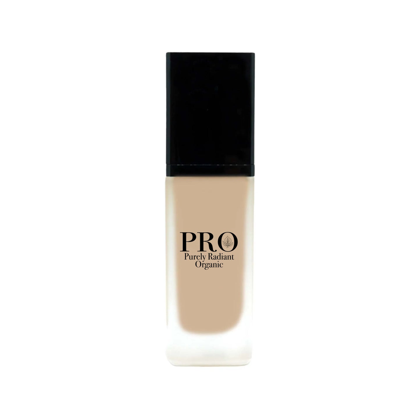 Purely Radiant Organic Seashell Foundation with SPF - Illuminate Your Natural Beauty