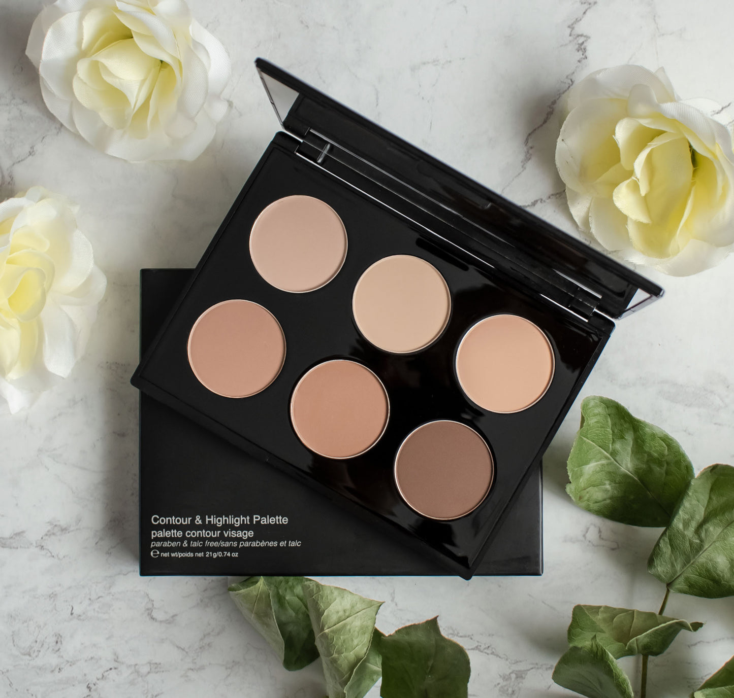 Purely Radiant Organic - Contour and Highlight Palette - Natural Glow