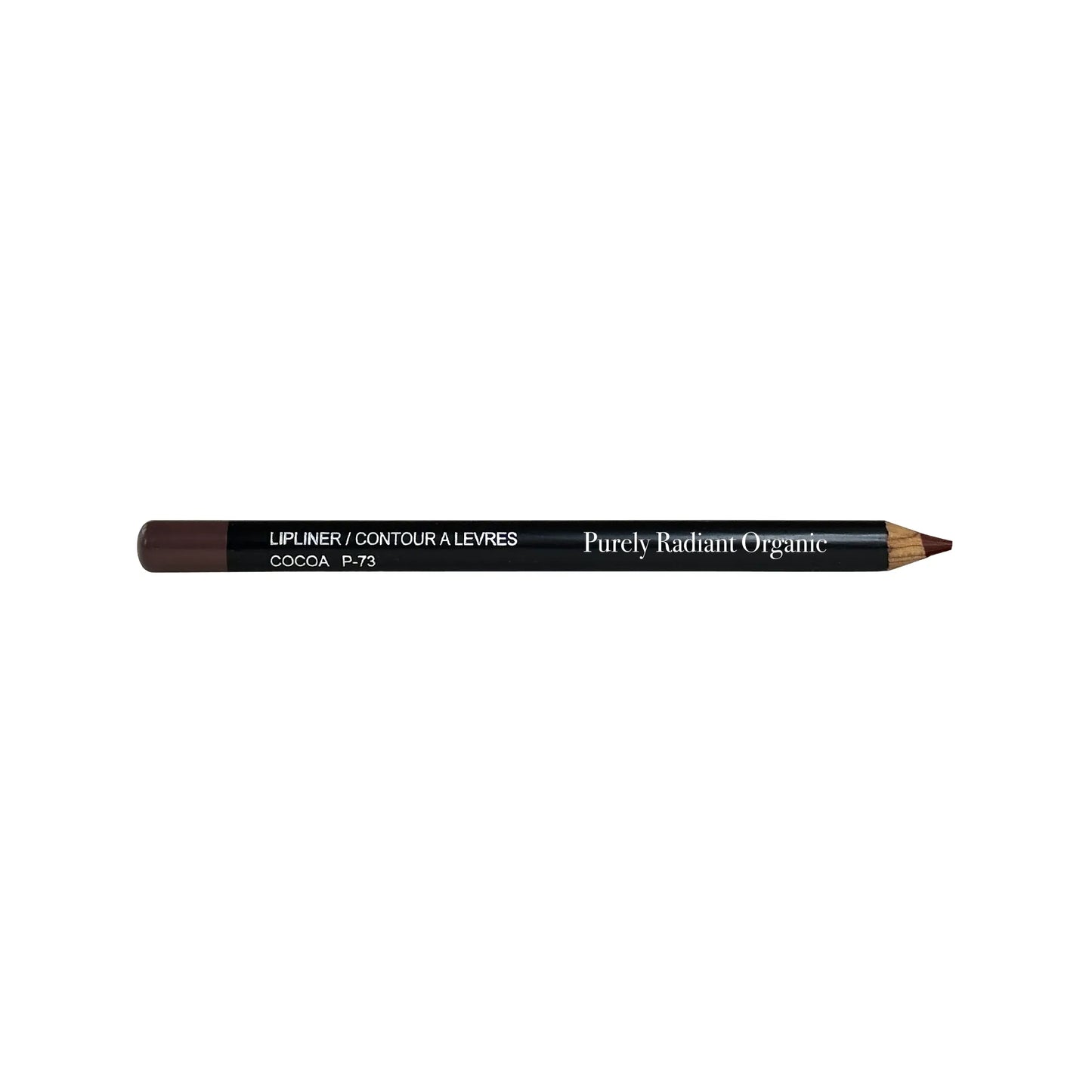 Eco-Friendly Natural Beeswax Lip Liner in Smooth Brown Cocoa for Defined Lips