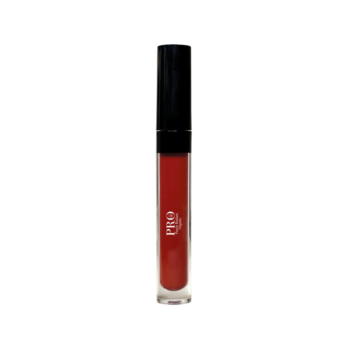 Vegan Long-Wear Ruby Red Liquid Lipstick with Vibrant Velvety Finish