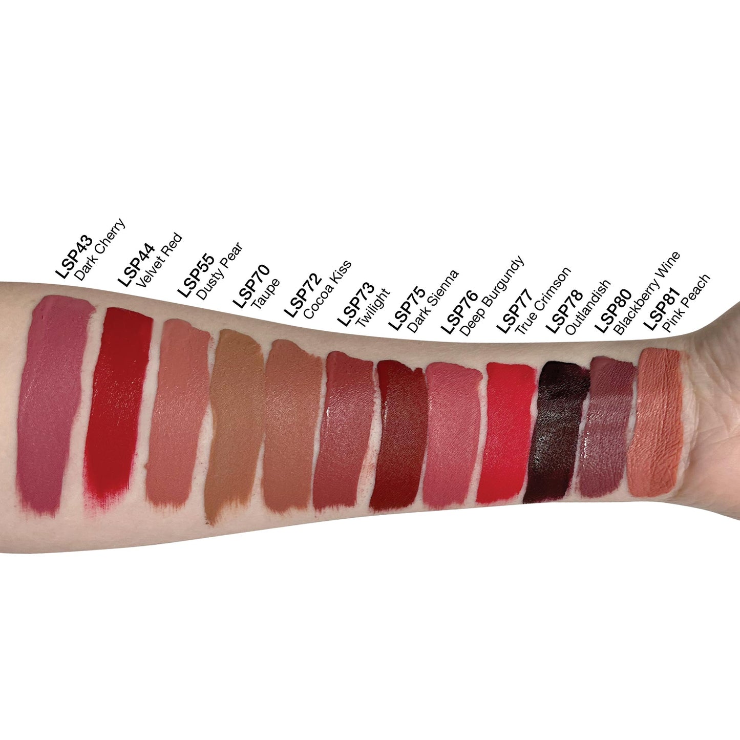 Eco-Friendly Organic Dusty Pear Matte Lip Stain for Long-Lasting Wear