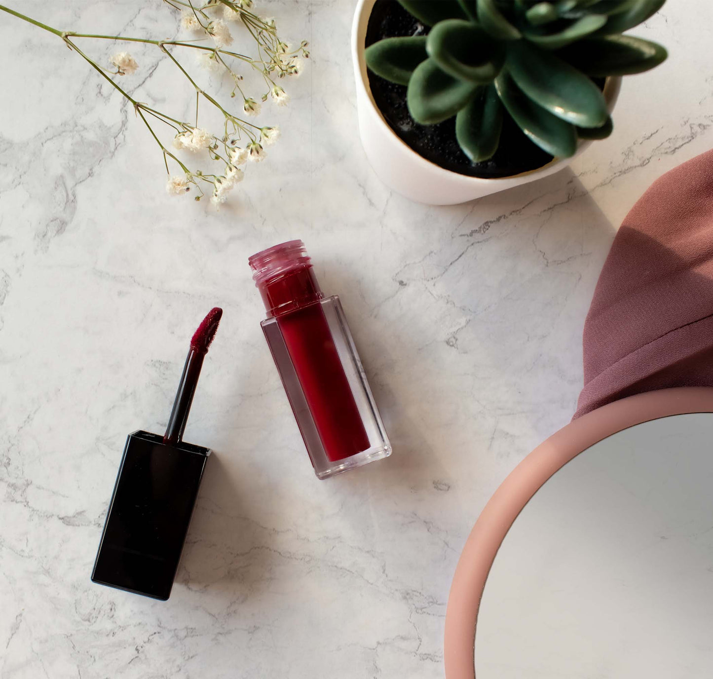 Get Flawlessly Matte Lips with Purely Radiant Organic's Blackberry Wine Matte Lip Stain