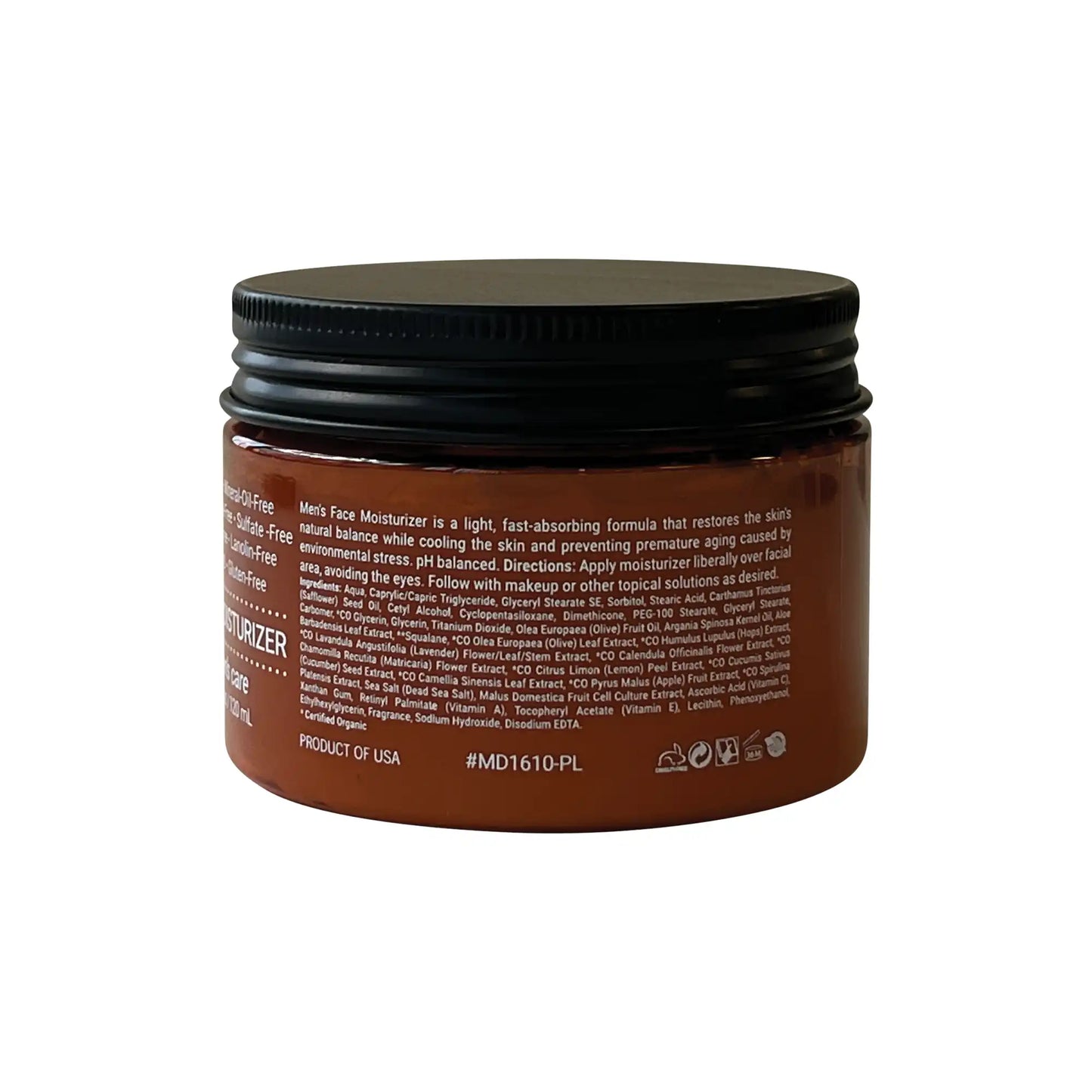 Purely Radiant Organic - Men's Face Moisturizer