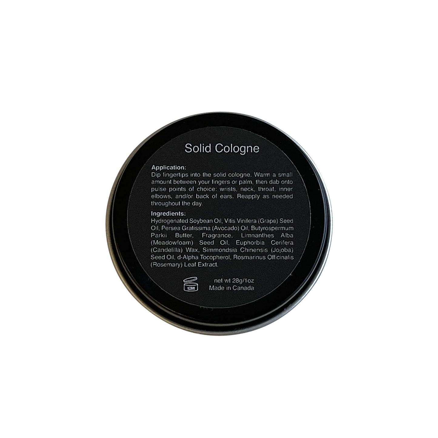 Purely Radiant Organic - Speakeasy Solid Cologne