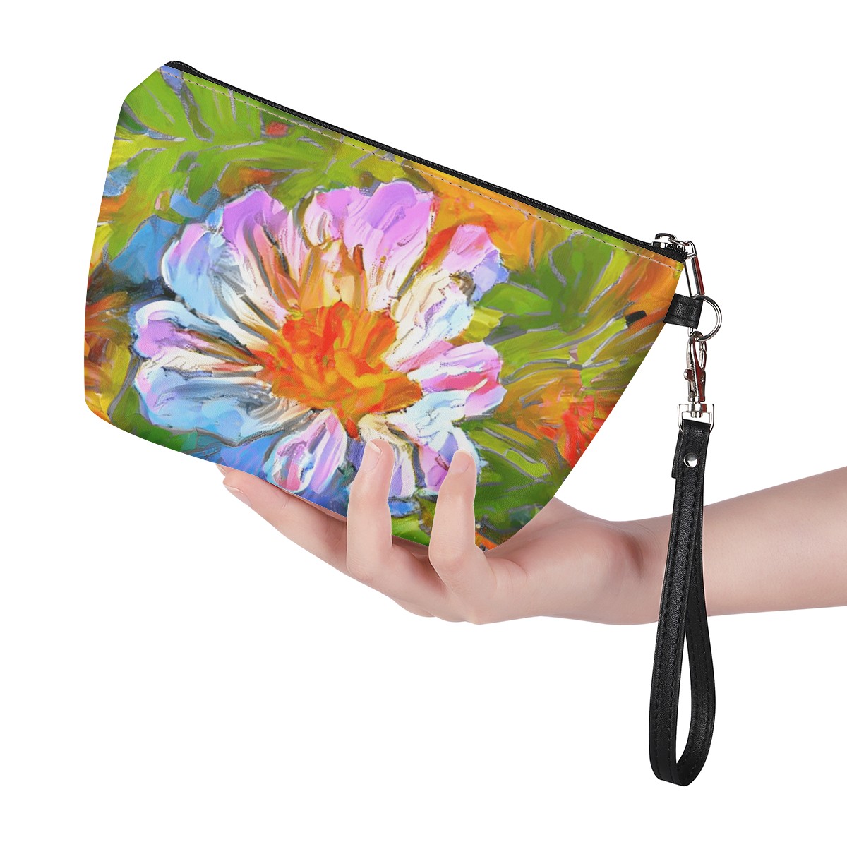 Luxtrini - Petunia Flower Sling Cosmetic Bags