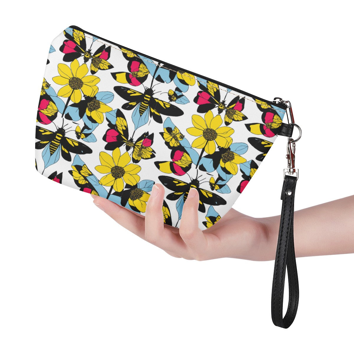 Luxtrini - Bees and Sunflowers Sling Cosmetic Bags