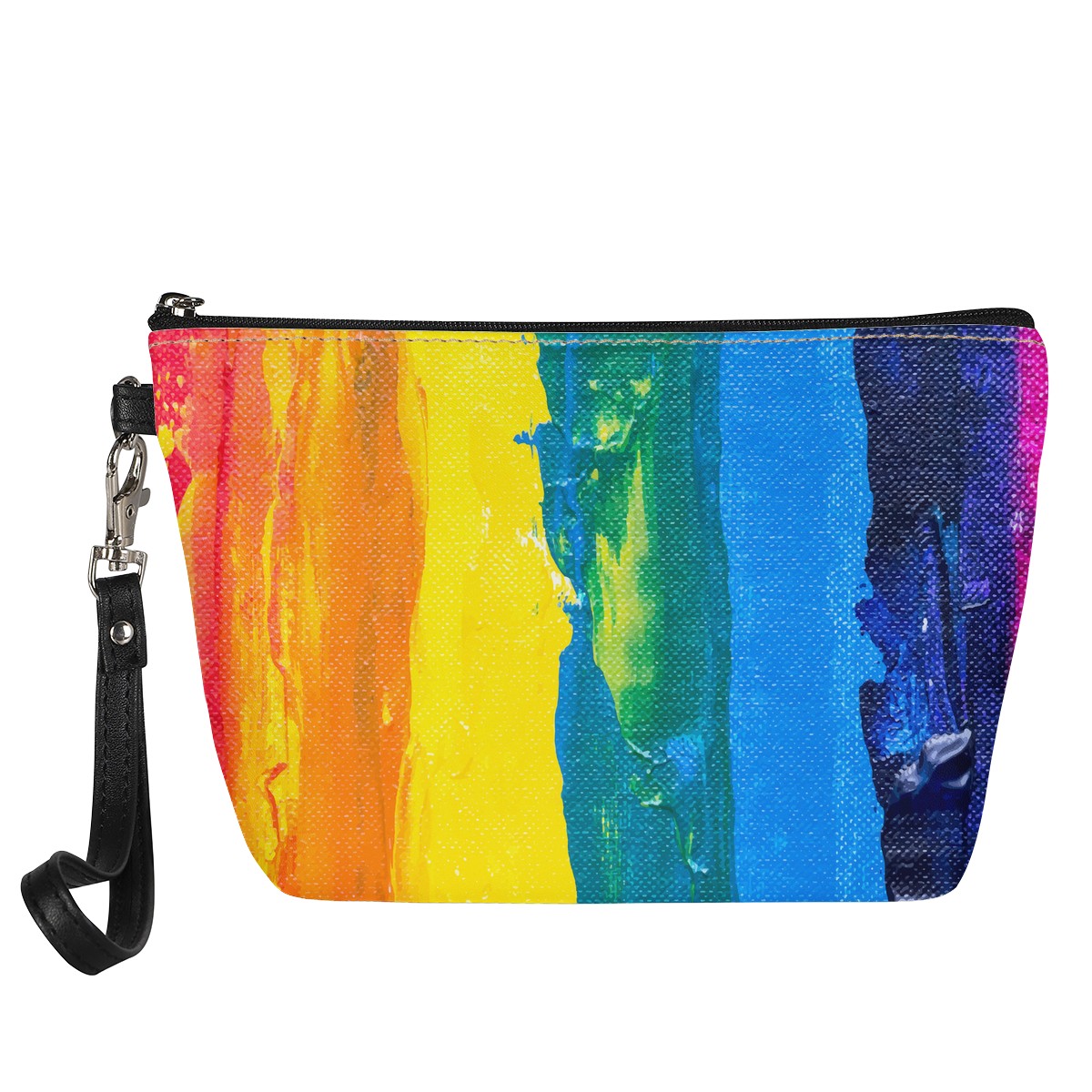 Luxtrini - Rainbow Painting Sling Cosmetic Bags