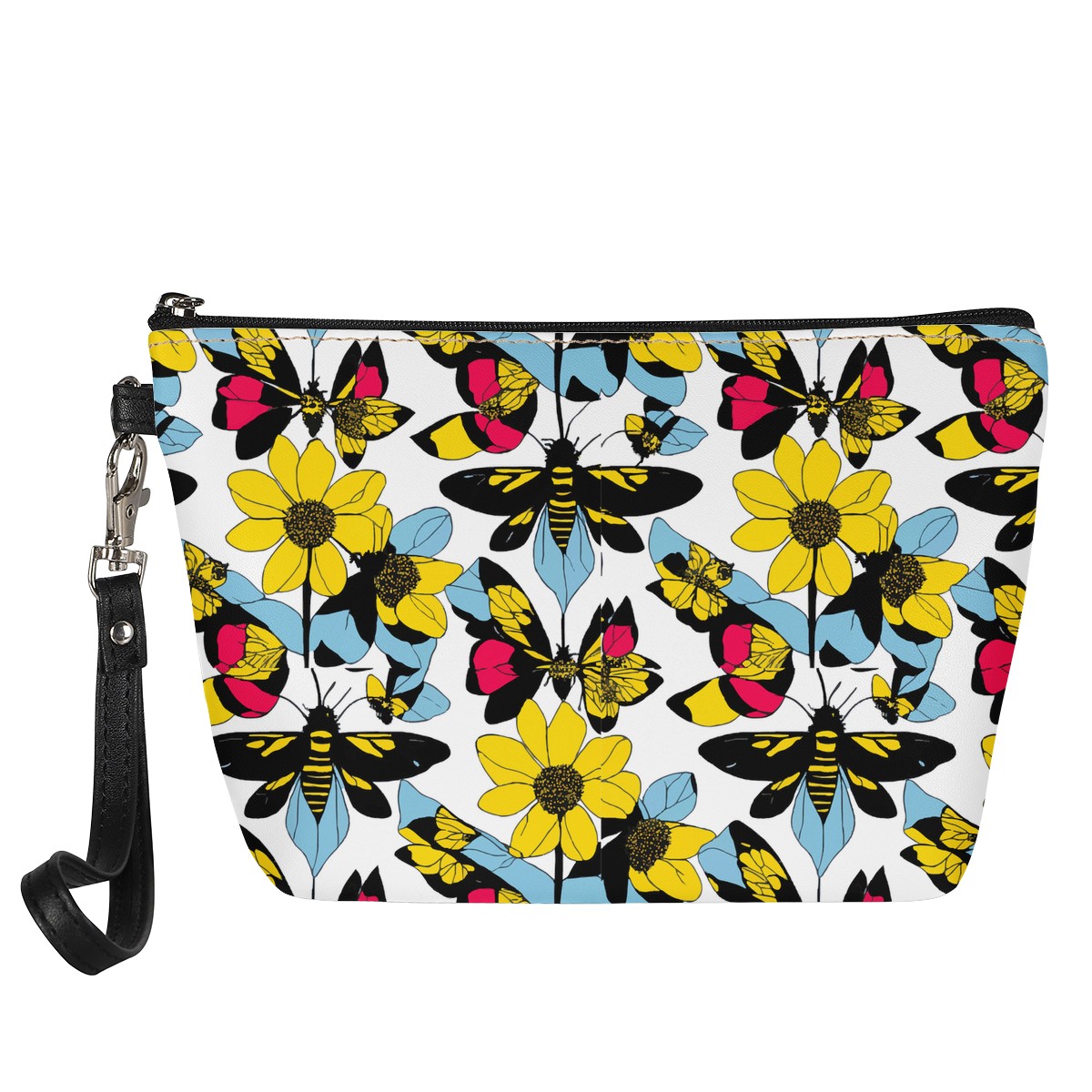 Luxtrini - Bees and Sunflowers Sling Cosmetic Bags