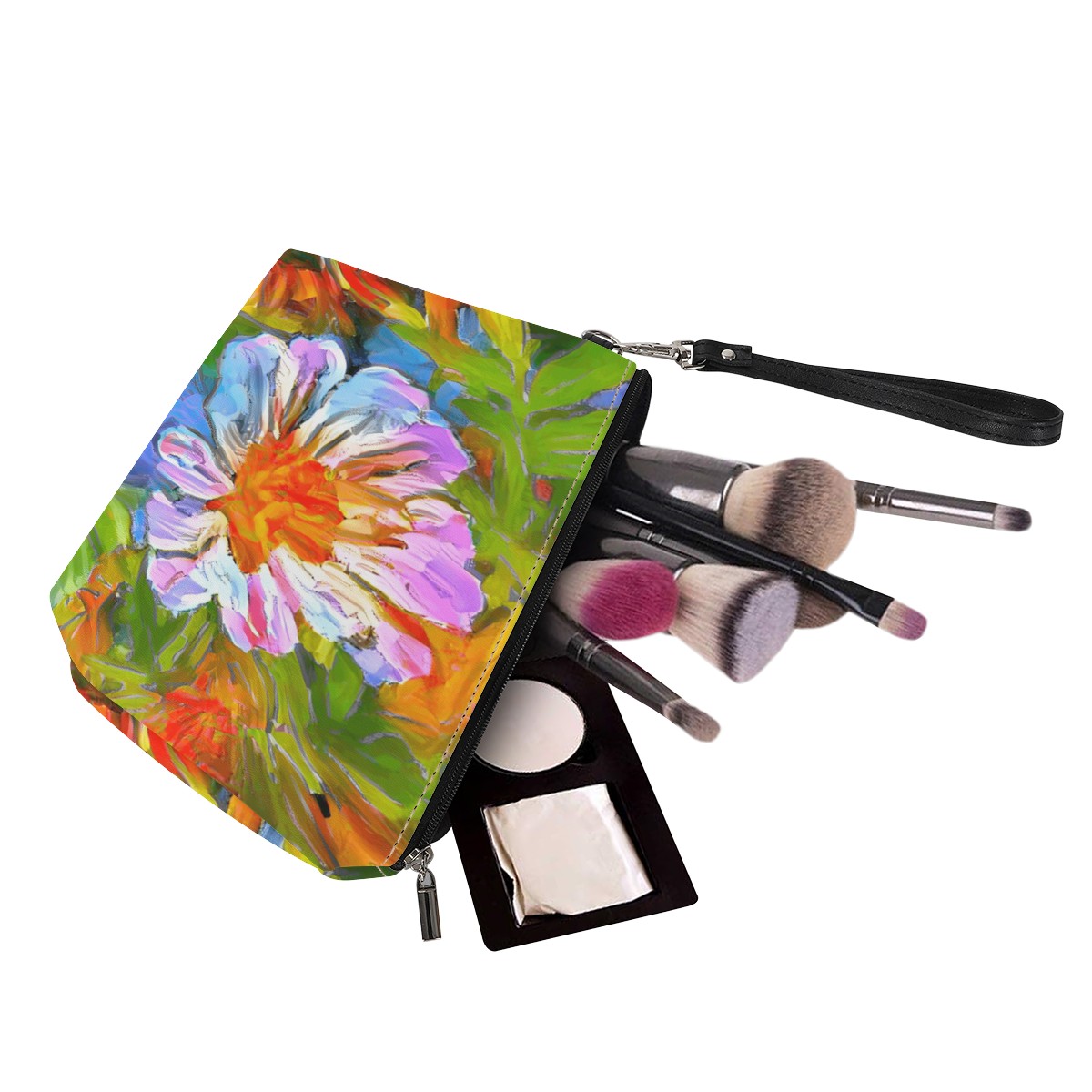 Luxtrini - Petunia Flower Sling Cosmetic Bags