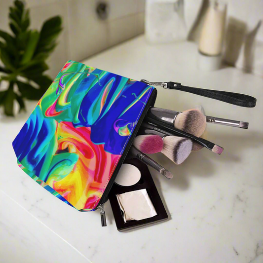 Luxtrini - Rainbow Confusion Sling Cosmetic Bags