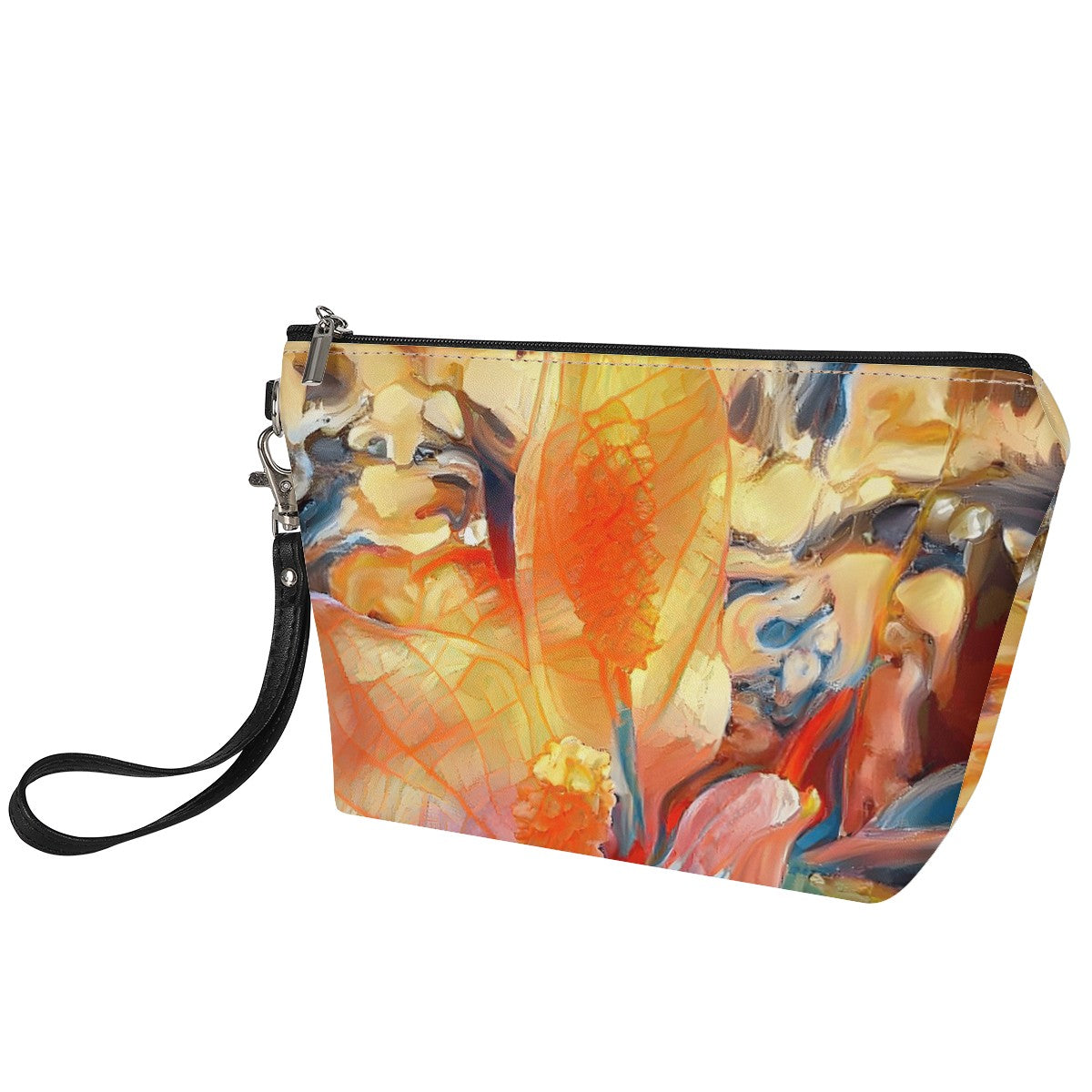 Luxtrini - Golden Peace Lily Sling Cosmetic Bags