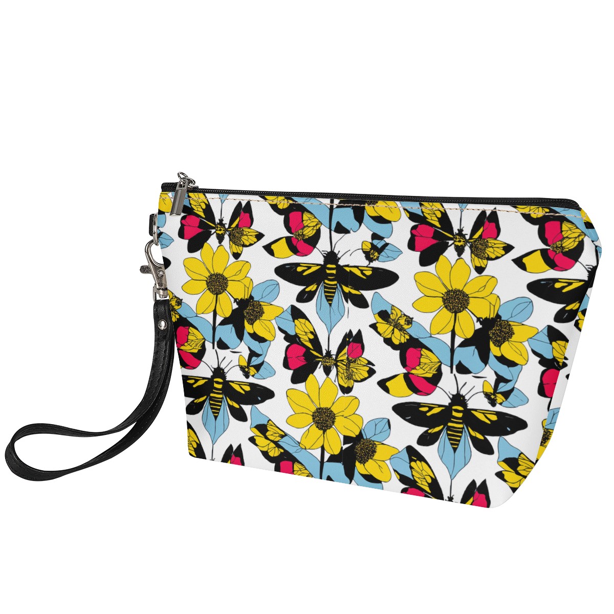 Luxtrini - Bees and Sunflowers Sling Cosmetic Bags