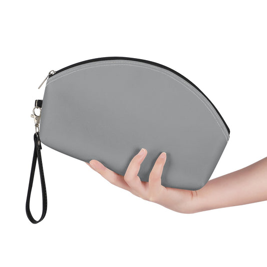 Luxtrini - Silver Gray Curve Cosmetic Bags