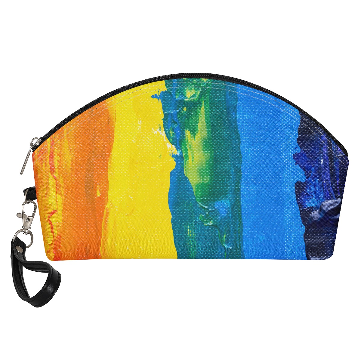 Luxtrini - Rainbow Painting Curve Cosmetic Bags