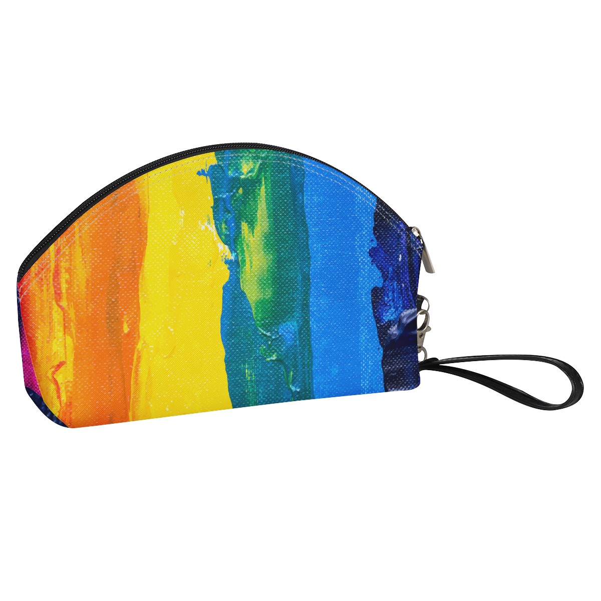 Luxtrini - Rainbow Painting Curve Cosmetic Bags