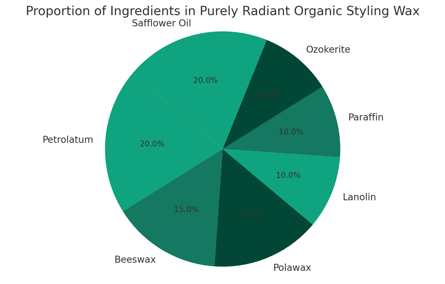 Purely Radiant Organic Hair Wax for All Styles and Types