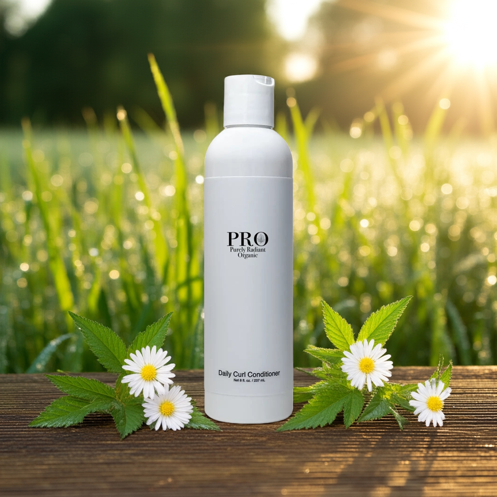 Daily Curl Conditioner – Luxury Organic Hair Care for Frizz-Free, Defined Curls | Purely Radiant Organic