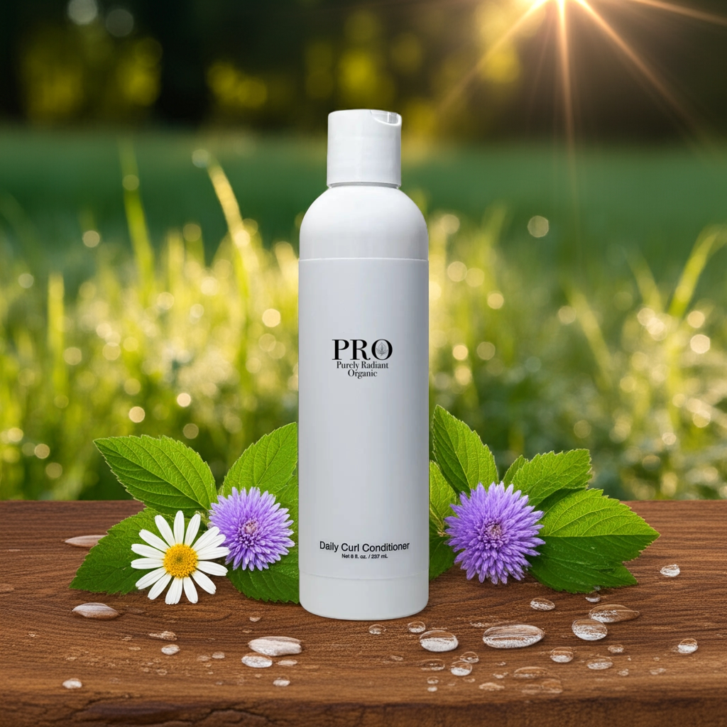 Daily Curl Conditioner – Luxury Organic Hair Care for Frizz-Free, Defined Curls | Purely Radiant Organic