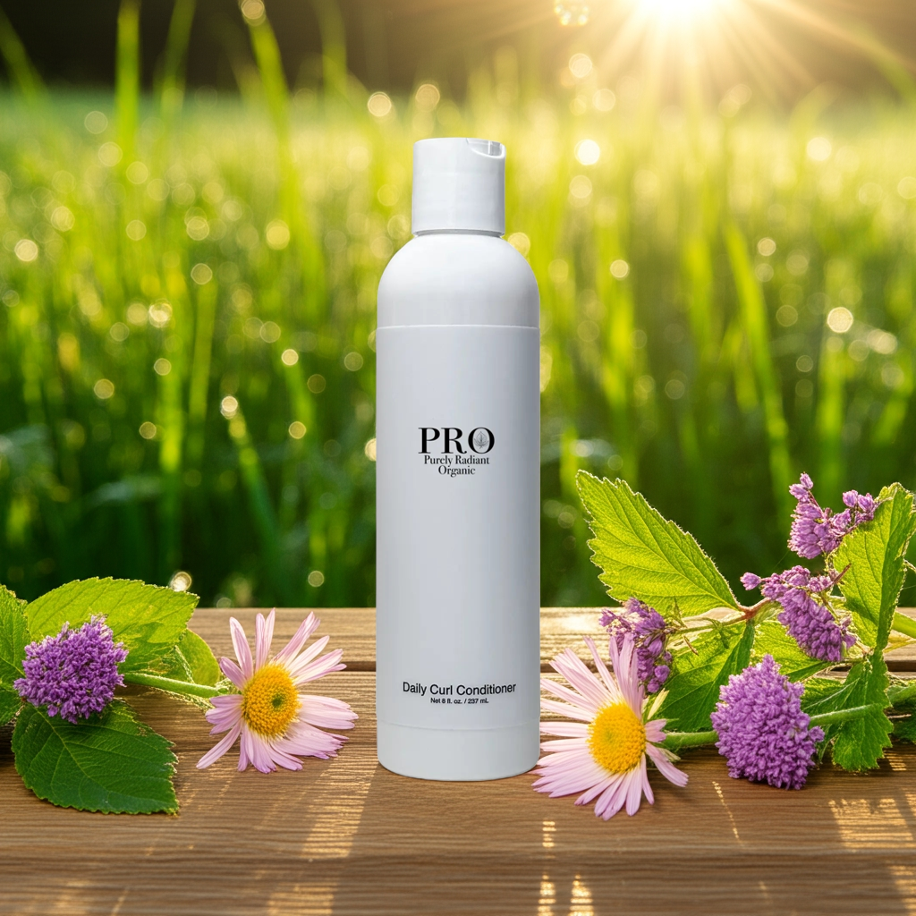 Daily Curl Conditioner – Luxury Organic Hair Care for Frizz-Free, Defined Curls | Purely Radiant Organic