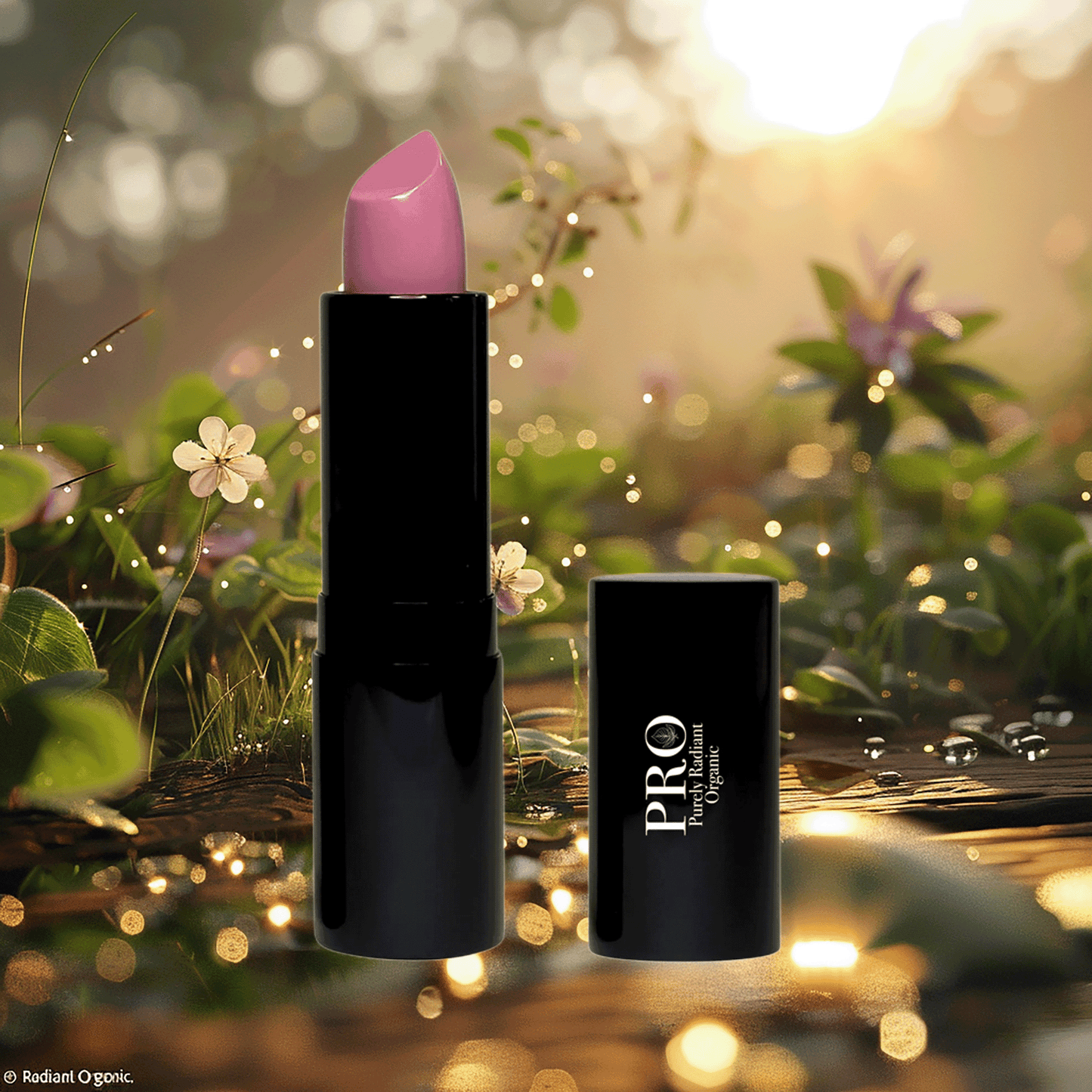 Elegant Precious Pink Argan Oil Hydrating Handmade Lipstick