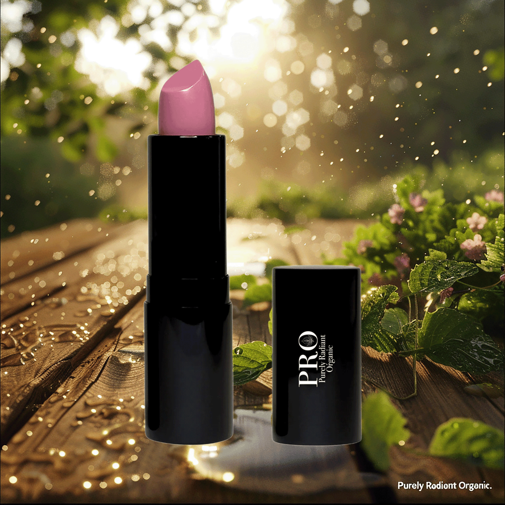 Elegant Precious Pink Argan Oil Hydrating Handmade Lipstick