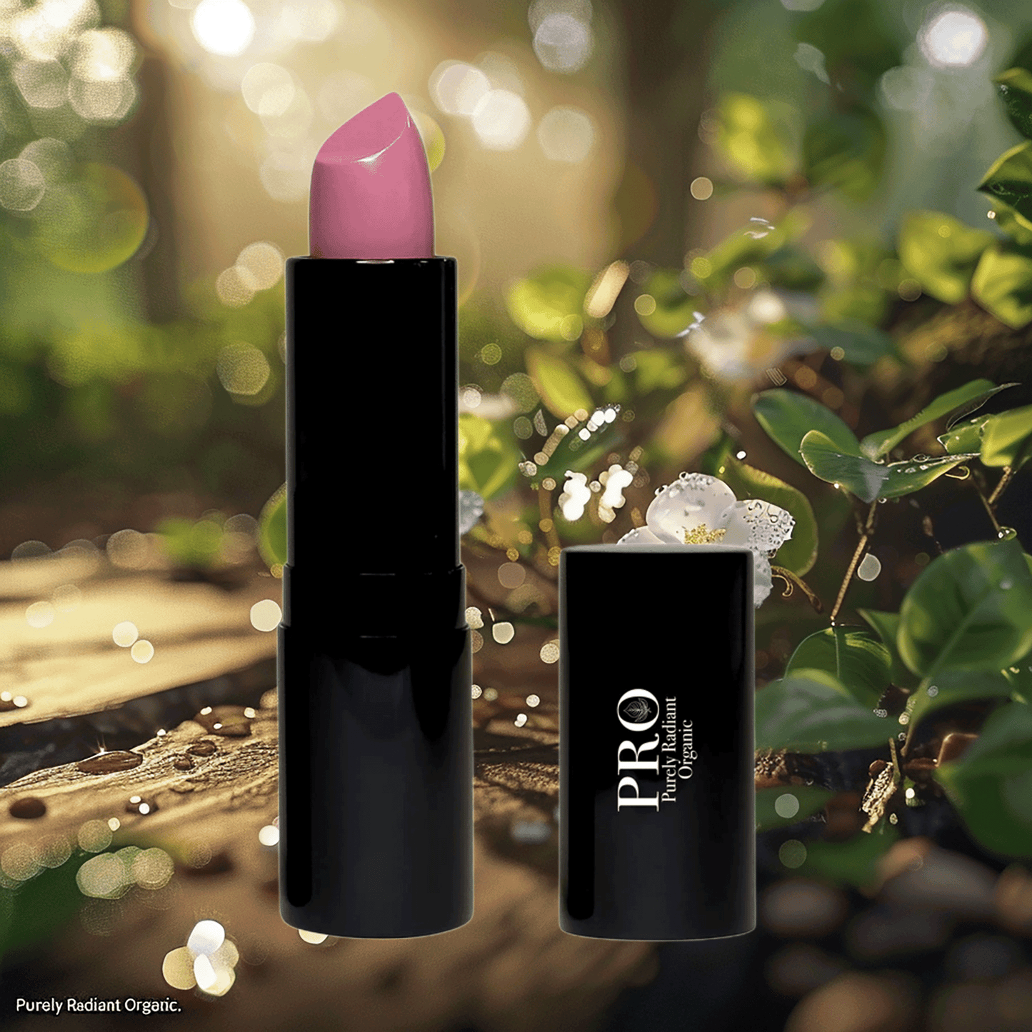 Elegant Precious Pink Argan Oil Hydrating Handmade Lipstick
