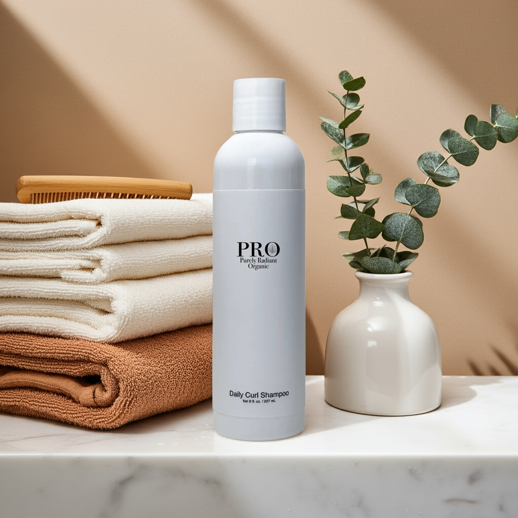 Sulfate-Free Daily Curl Shampoo – Hydrating Care for Curls & Waves