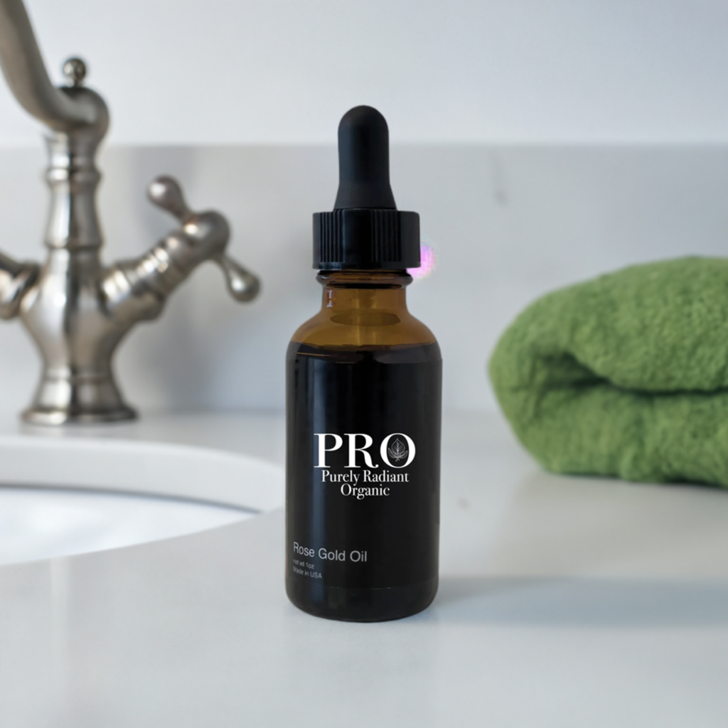 Purely Radiant Organic's Anti-Aging Rose Gold Oil