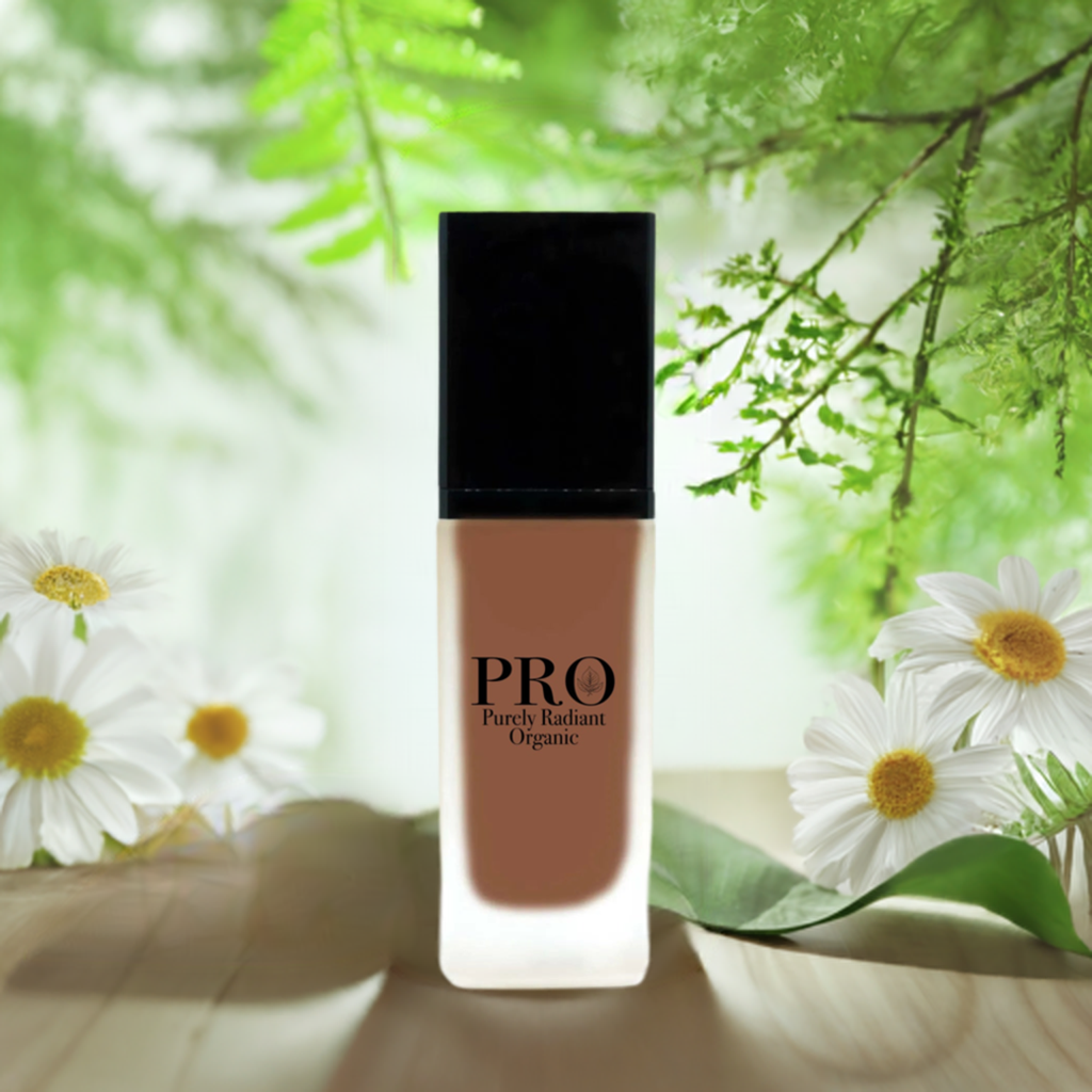 Purely Radiant Organic Foundation with SPF - Amber