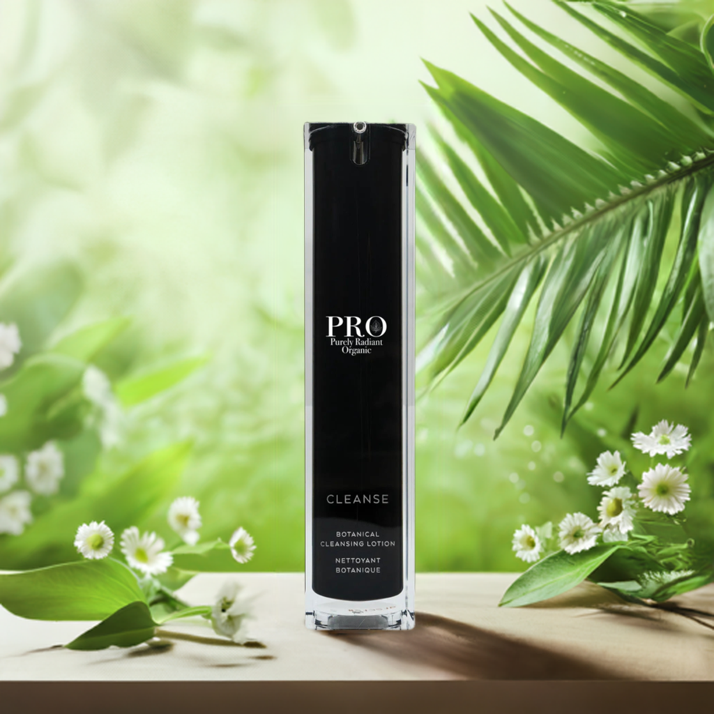 Purely Radiant Organic Botanical Cleansing Lotion - Mild and Nourishing Skincare