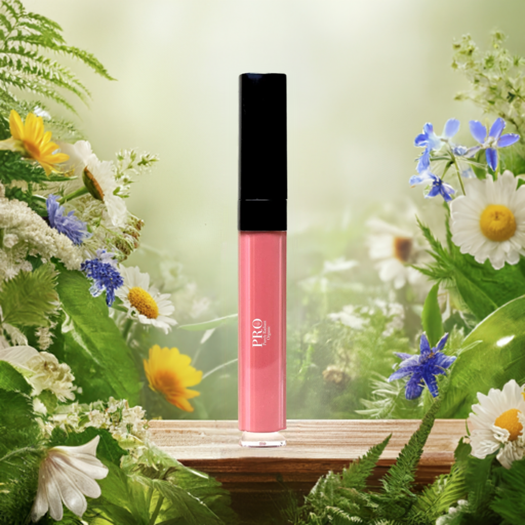 Organic Lip Gloss, Hydrating Serum, Shine Enhancing Balm, Natural Cosmetic, Vegan Beauty, Moisturizing Elixir