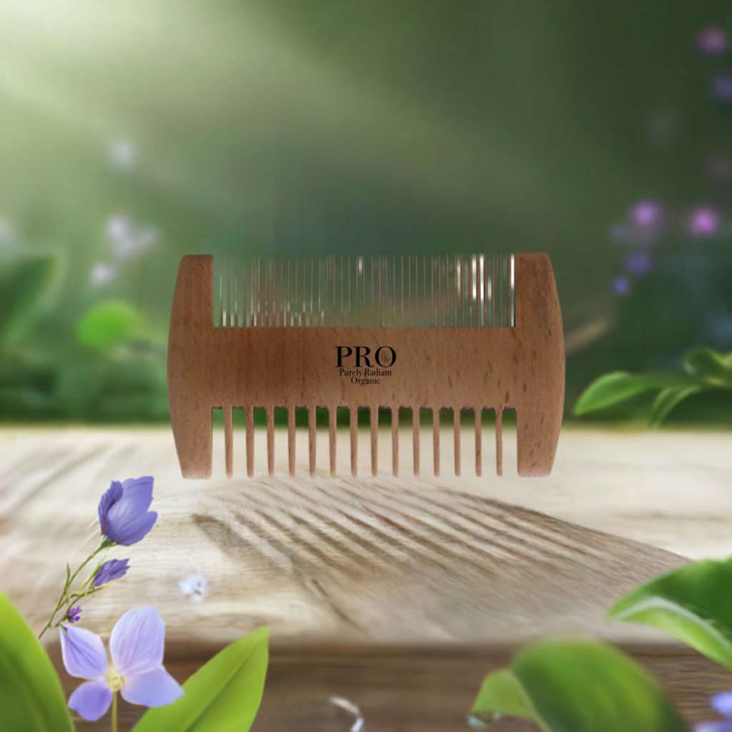 Purely Radiant Organic - Bamboo Beard Comb