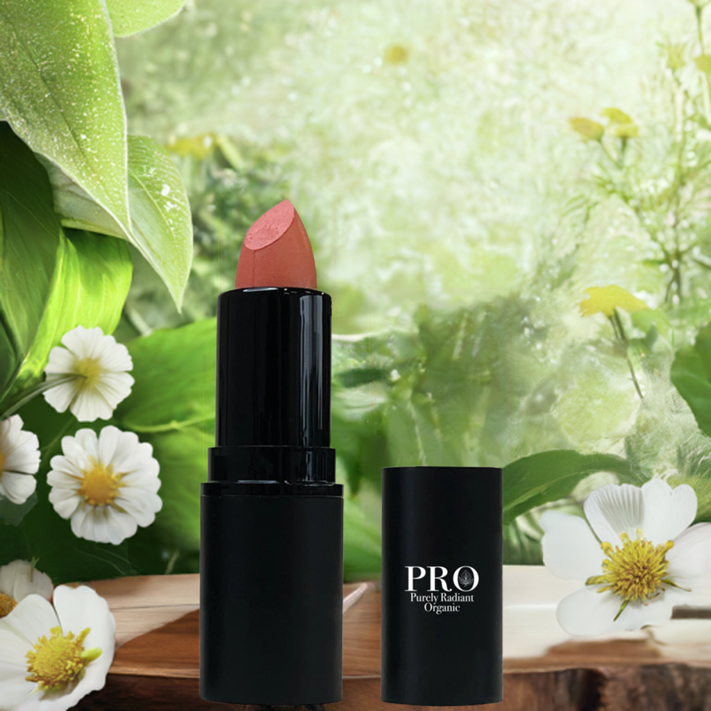 Organic Barely Beige Lipstick: Pure Sophistication and Natural Hydration