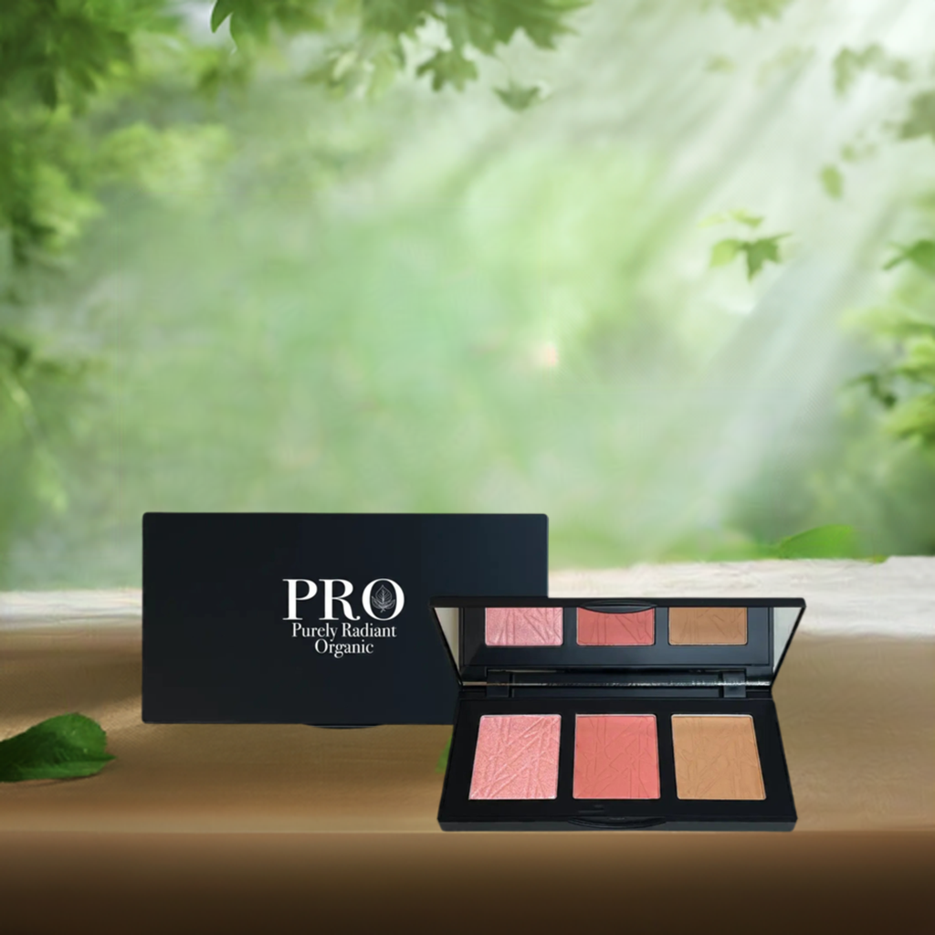 Purely Radiant Organic's Pro Cheek Palette - Blushy