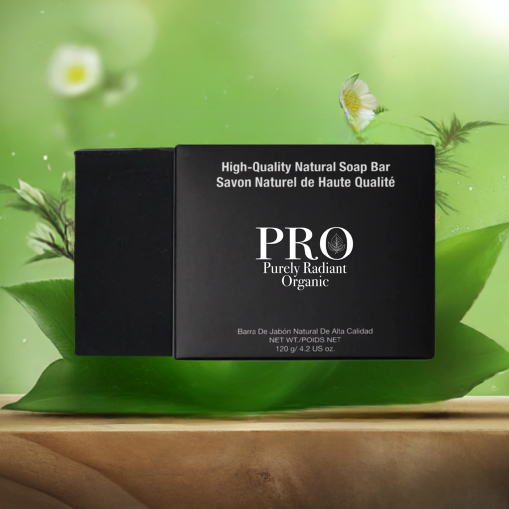 Purely Radiant Organic - Natural Charcoal Lather Soap