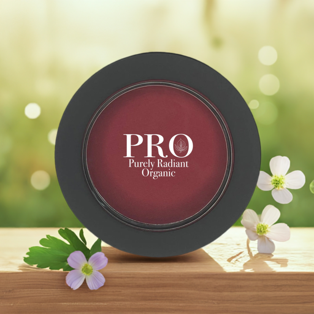 Purely Radiant Organic Single Pan Blush - Raspberry