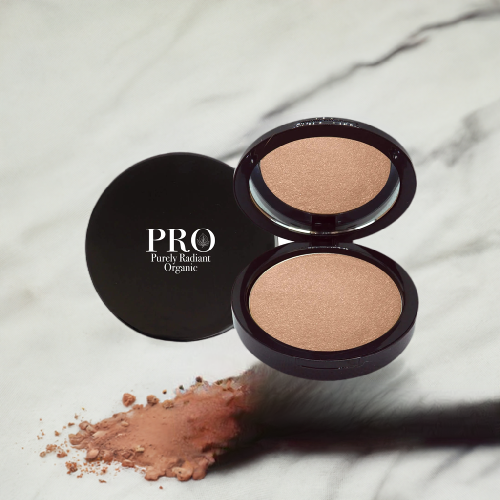 Natural Glowing Luminizing Powder for Dewy Skin Finish