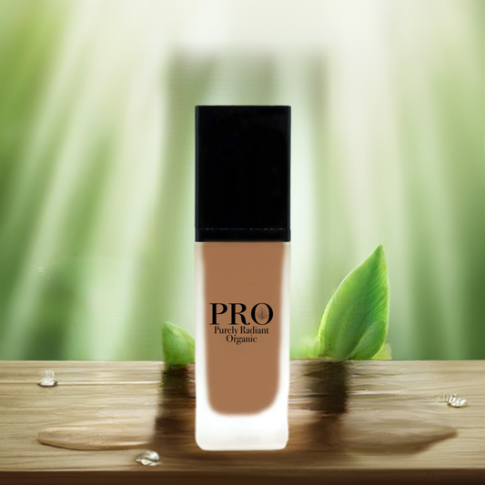 Purely Radiant Organic Foundation with SPF - Bronze Night