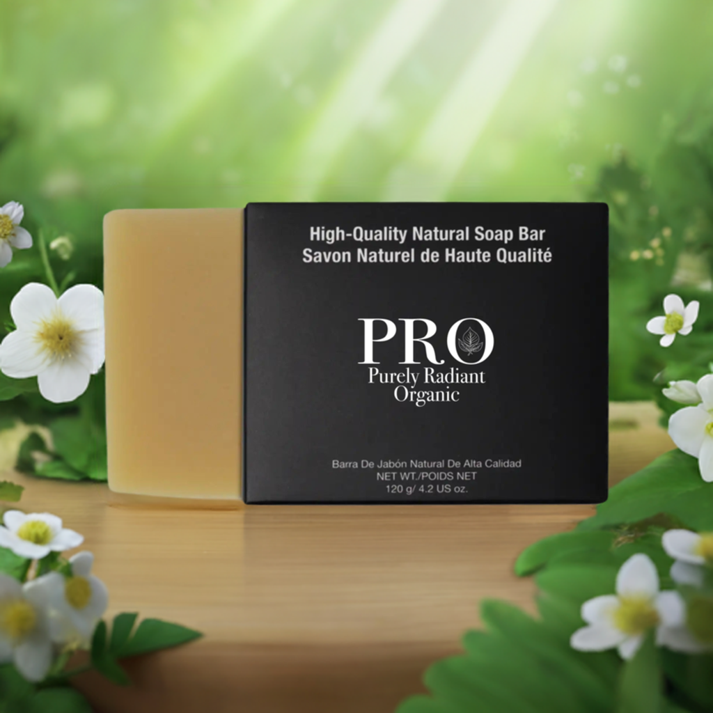 Purely Radiant Organic - Natural Basil Blast Soap