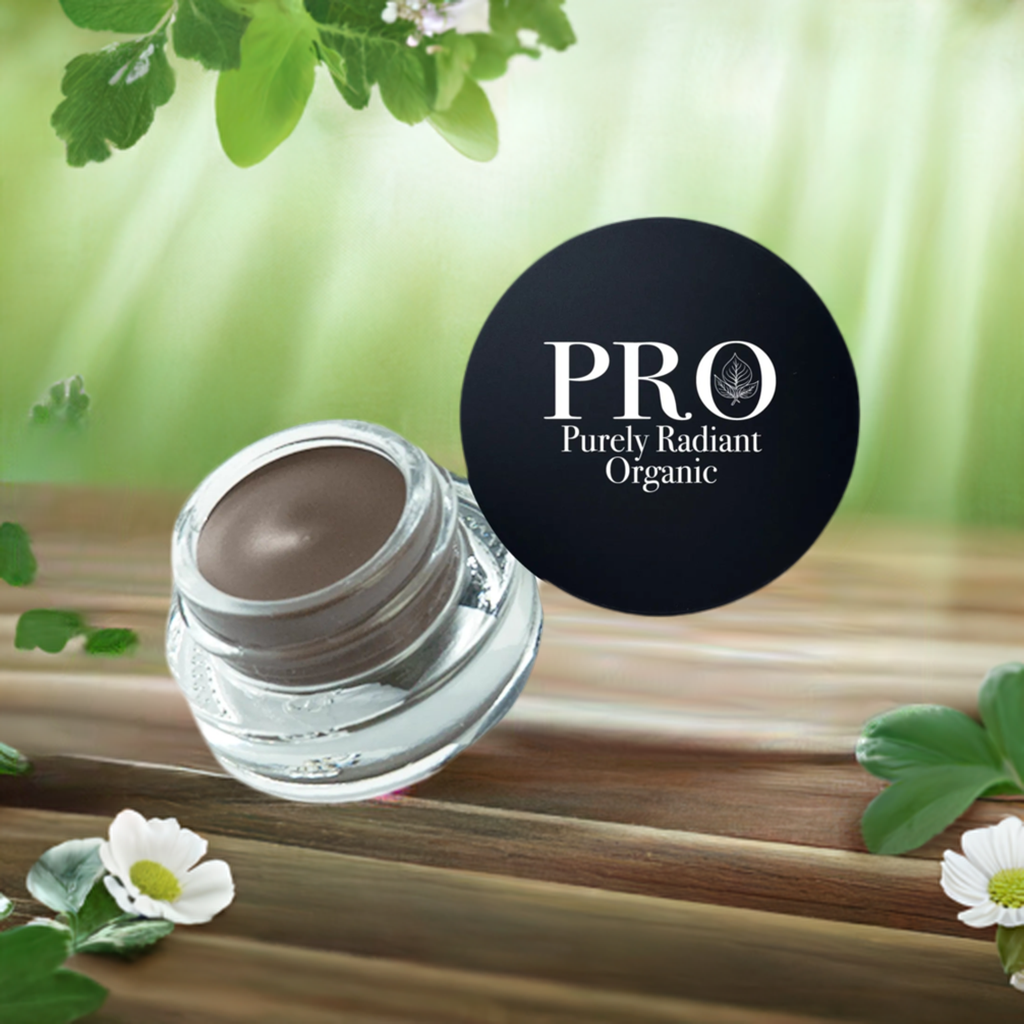 Waterproof Light Brown Organic Eyebrow Sculpting Pomade with Oil Control