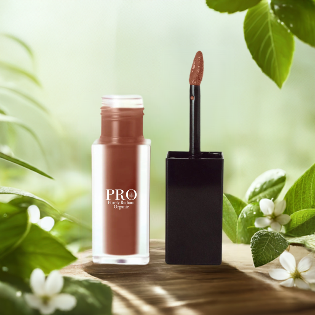 Get Flawlessly Matte Lips with Purely Radiant Organic's Cocoa Kiss Matte Lip Stain