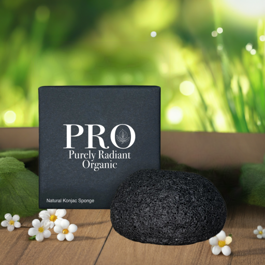 Organic Purely Radiant Konjac Sponge for Natural Facial Cleanser