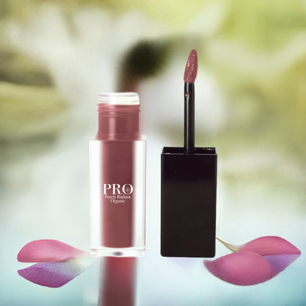 Get Flawlessly Matte Lips with Purely Radiant Organic's Blackberry Wine Matte Lip Stain