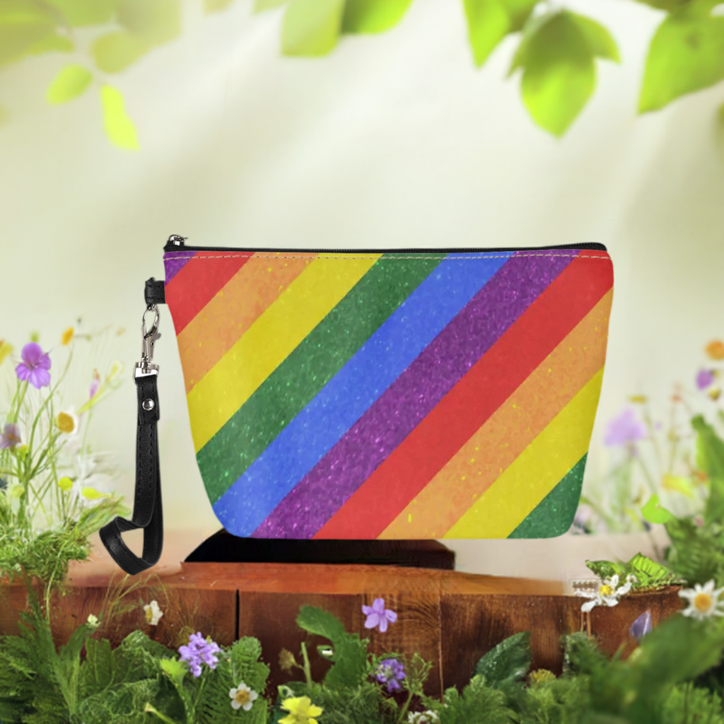 Luxtrini - LGBT Pride Motif Pattern Sling Cosmetic Bags