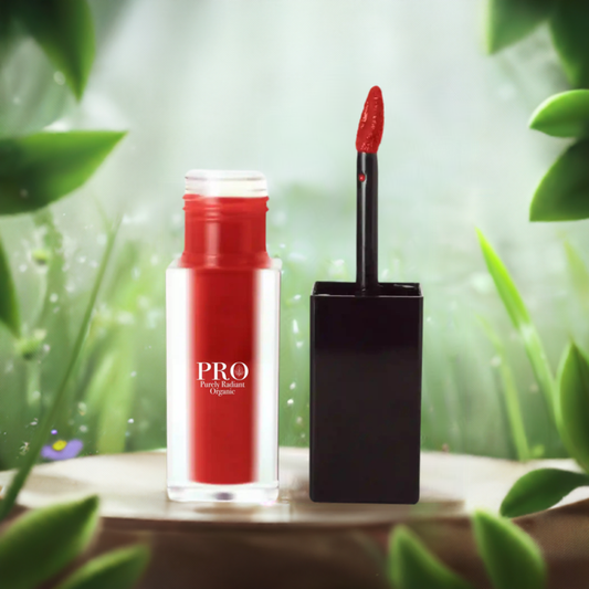 Purely Radiant Organic's Matte Lip Stain in Velvet Red