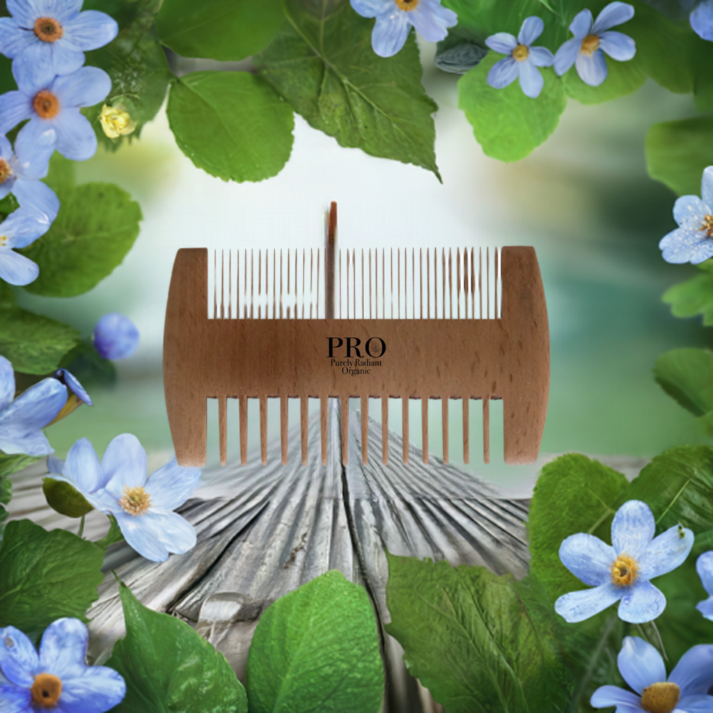 Purely Radiant Organic - Bamboo Beard Comb